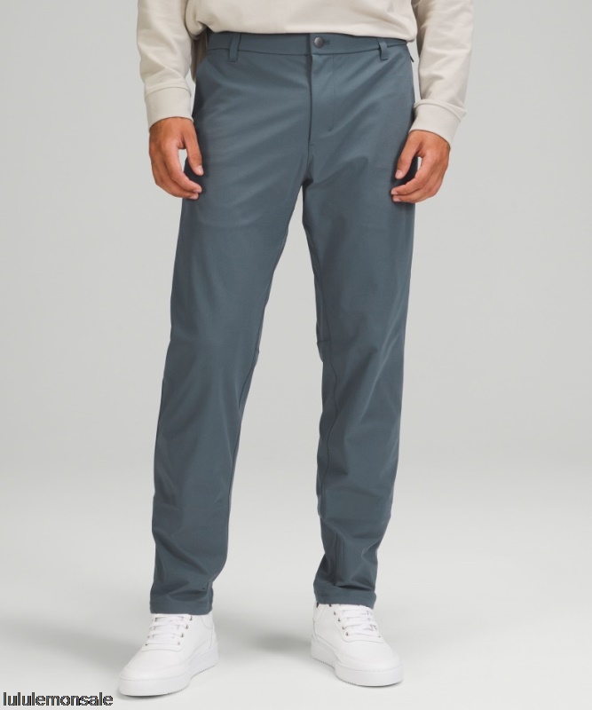 Lululemon Deutschland DELULU1010 | Iron Blue Commission Classic-fit Hose 34 Warpstreme